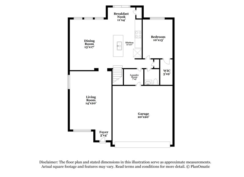 2,560/Mo, 326 Hopedale Ave North Las Vegas, NV 89032 Floor Plan View