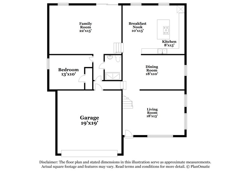 2,745/Mo, 8716 Texas Bronco Ave Las Vegas, NV 89129 Floor Plan View