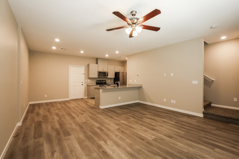 1,775/Mo, 4340 Luster Ave North Las Vegas, NV 89084 Living Room View 2
