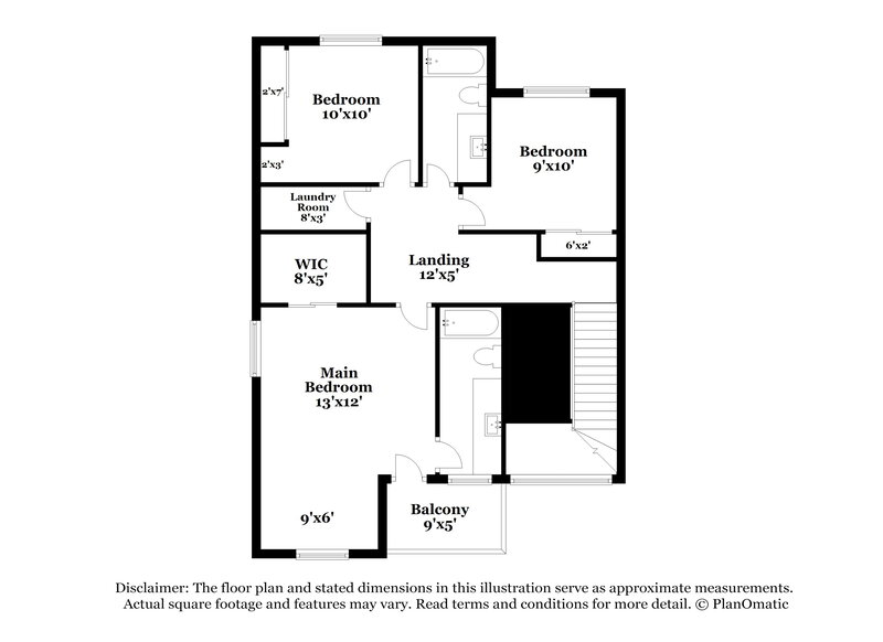2,900/Mo, 9253 Millikan Ave Las Vegas, NV 89148 Floor Plan View