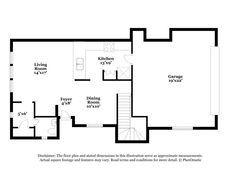 2,095/Mo, 9157 Decorative Ct Las Vegas, NV 89149 Floor Plan View 2
