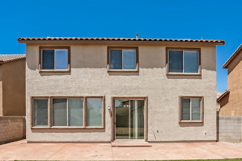 2,125/Mo, 5412 Whisper Bluff St North Las Vegas, NV 89031 Rear View