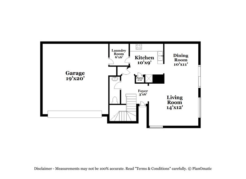 2,920/Mo, 2385 Cliffwood Dr Henderson, NV 89074 Floor Plan View