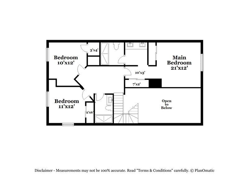 2,920/Mo, 2385 Cliffwood Dr Henderson, NV 89074 Floor Plan View 2