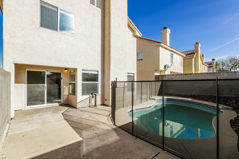 2,080/Mo, 6373 Rose Tree Ln Las Vegas, NV 89156 Rear View