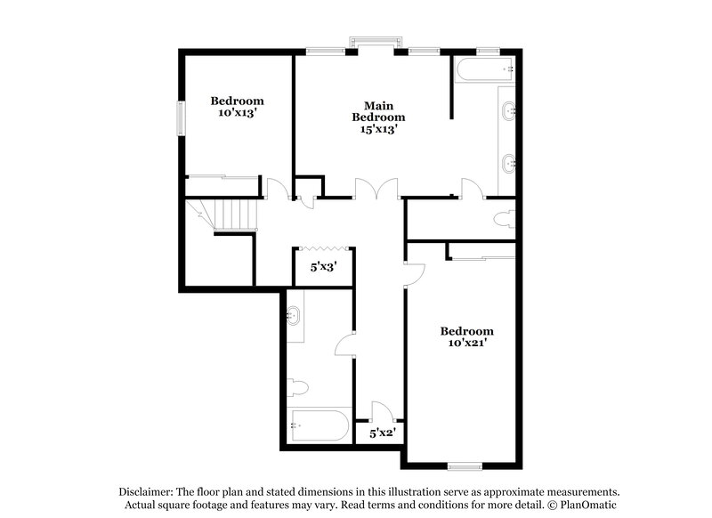 1,955/Mo, 4626 English Lavender Ave North Las Vegas, NV 89031 Floorplan View