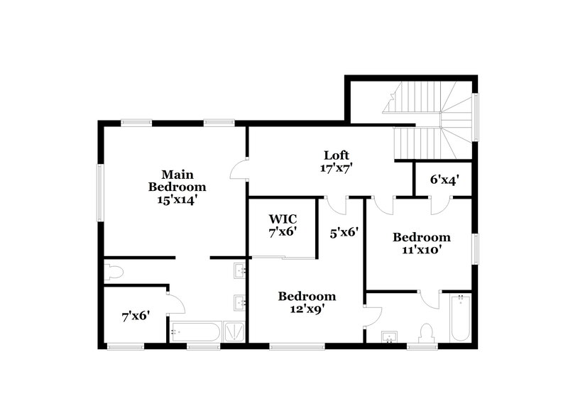 2,990/Mo, 605 W Coastal Dreams Ave North Las Vegas, NV 89031 Floor Plan View