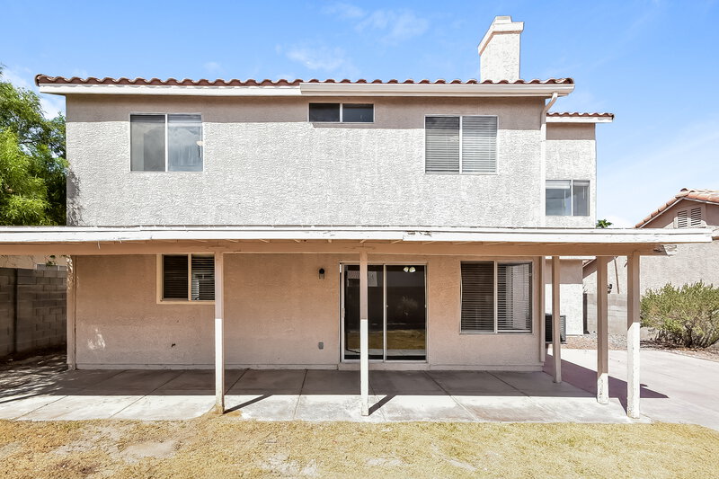 2,070/Mo, 1423 Grey Knoll Cir North Las Vegas, NV 89031 Rear View 2