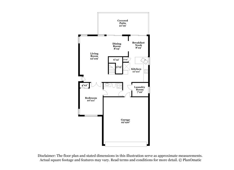 3,180/Mo, 1706 Autumn Rust Dr Las Vegas, NV 89119 Floor Plan View 2