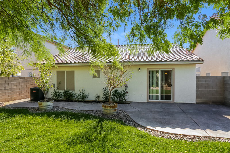 2,165/Mo, 5515 Black Sea Ct North Las Vegas, NV 89031 Rear View