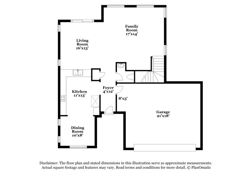 2,115/Mo, 10367 Gwynns Falls St Las Vegas, NV 89183 Floor Plan View