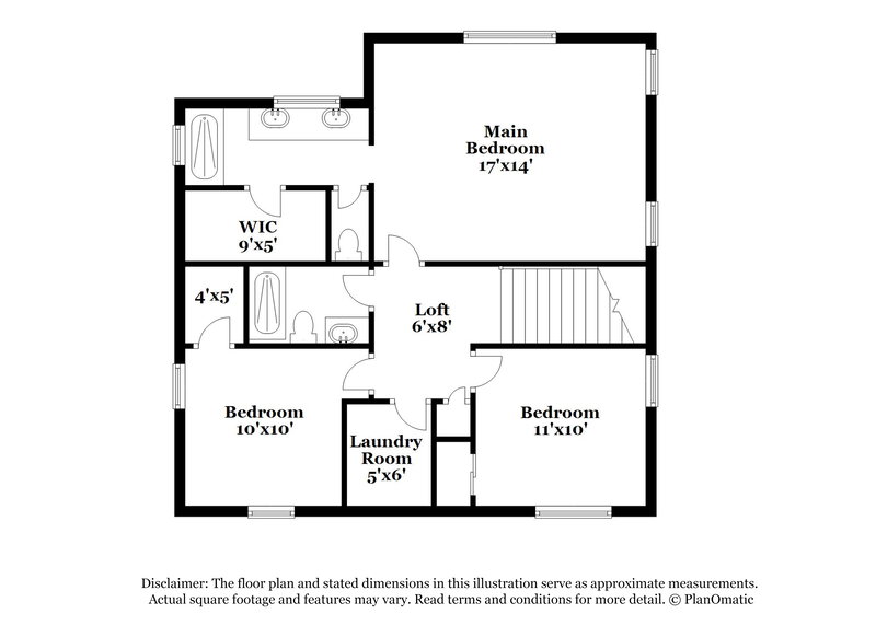 2,115/Mo, 10367 Gwynns Falls St Las Vegas, NV 89183 Floor Plan View 2