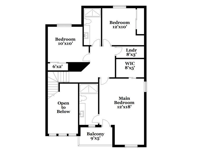 2,275/Mo, 9205 Millikan Ave Las Vegas, NV 89148 Floor Plan View 2