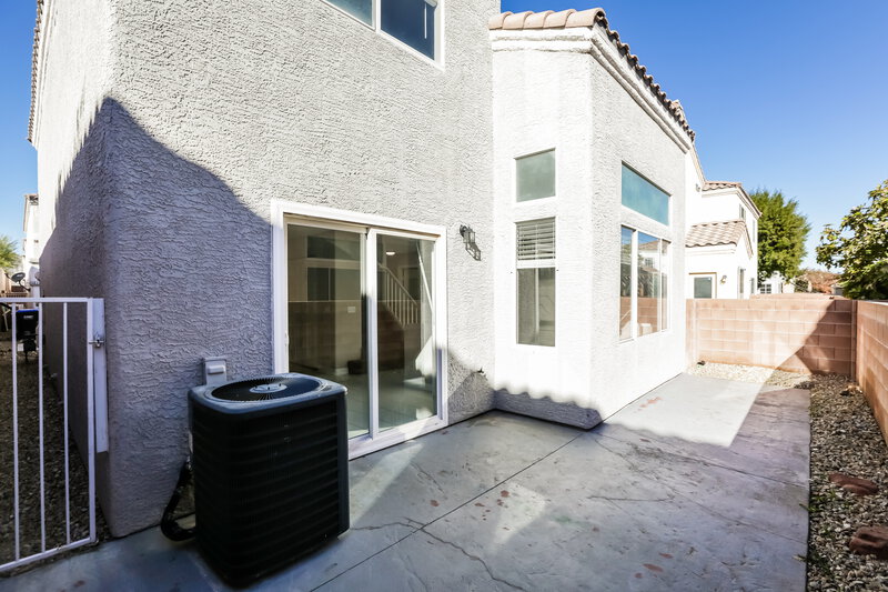 1,800/Mo, 2709 Positive Ct North Las Vegas, NV 89031 Rear View