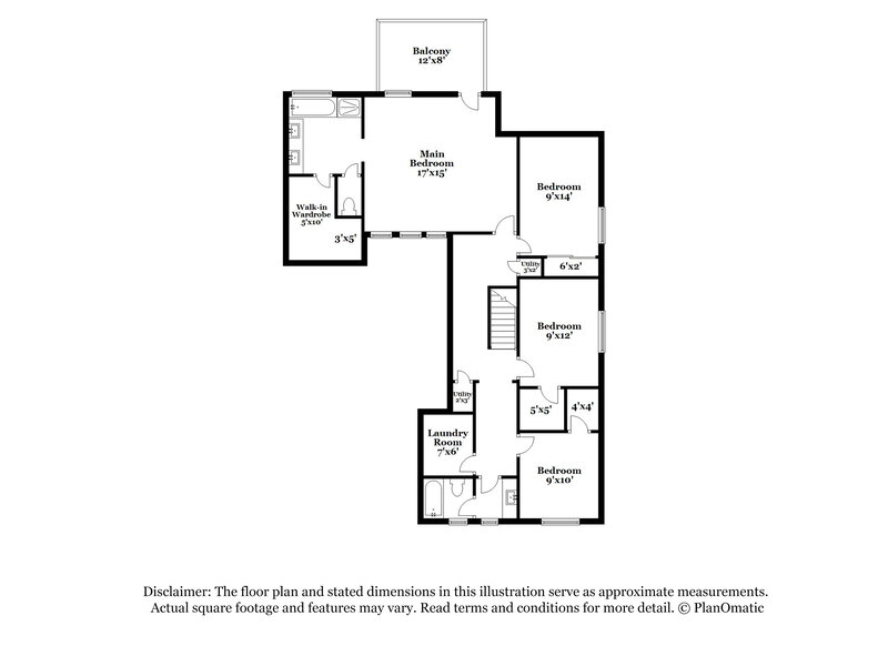 2,460/Mo, 1521 Knudson Ct Henderson, NV 89002 Floorplan View 2