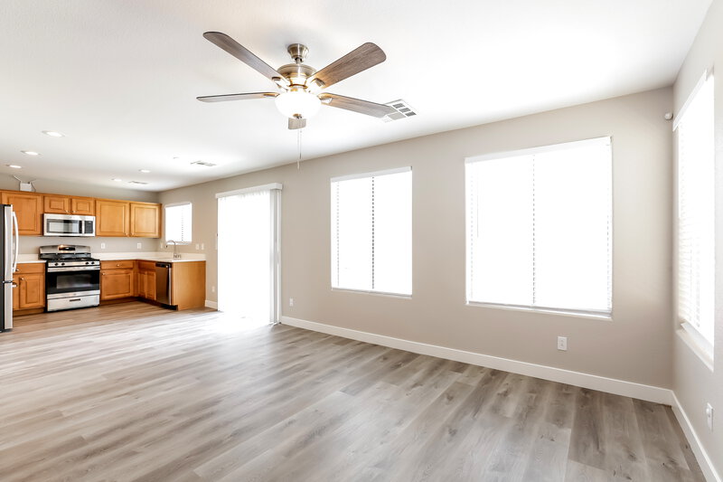 1,880/Mo, 8457 Spencer Canyon St Las Vegas, NV 89166 Living Room View