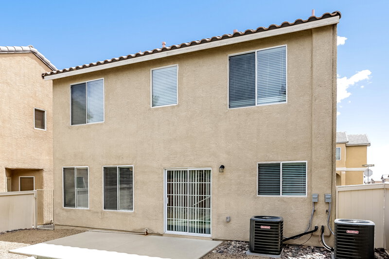 1,880/Mo, 8457 Spencer Canyon St Las Vegas, NV 89166 Rear View