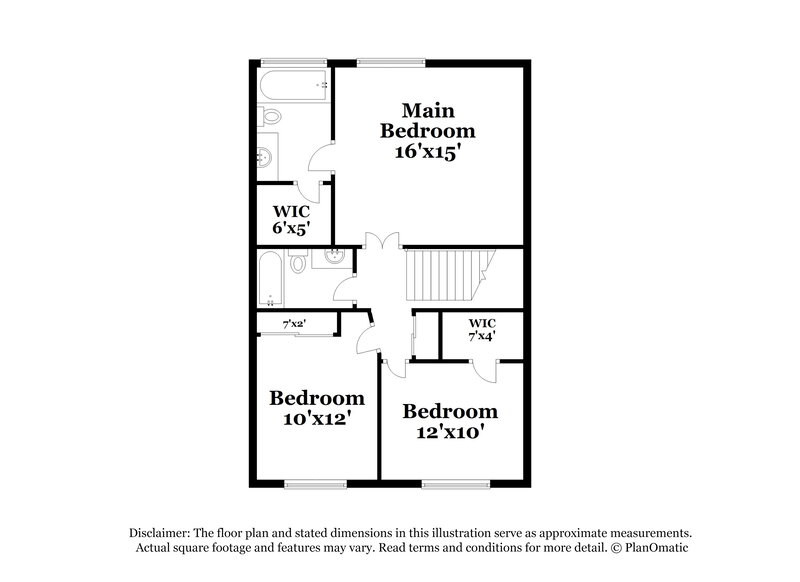2,115/Mo, 8733 Country View Ave Las Vegas, NV 89129 Floor Plan View 2