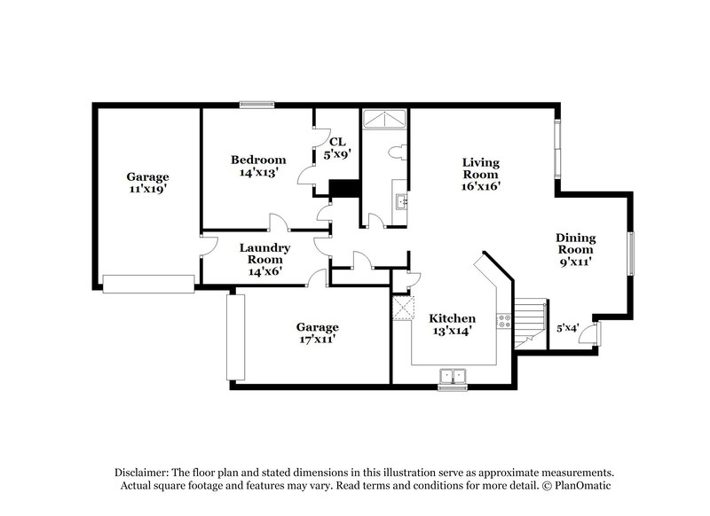2,485/Mo, 9623 Vega Carpio Ave Las Vegas, NV 89178 Floor Plan View