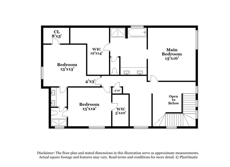 2,485/Mo, 9623 Vega Carpio Ave Las Vegas, NV 89178 Floor Plan View 2