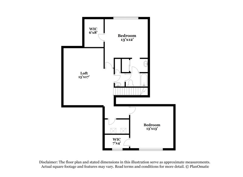 2,355/Mo, 1132 Aldenwood Ave Las Vegas, NV 89123 Floorplan View 2