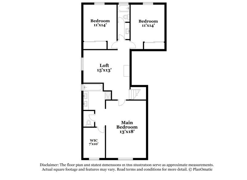 2,380/Mo, 9532 Flying Eagle Lane Las Vegas, NV 89123 Floor Plan View 2