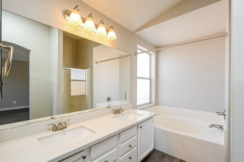 2,380/Mo, 9532 Flying Eagle Lane Las Vegas, NV 89123 Main Bathroom View