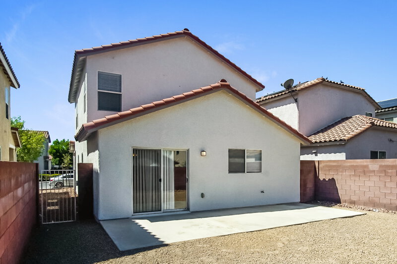 2,070/Mo, 6436 Eldorado Pines Ave Las Vegas, NV 89139 Rear View