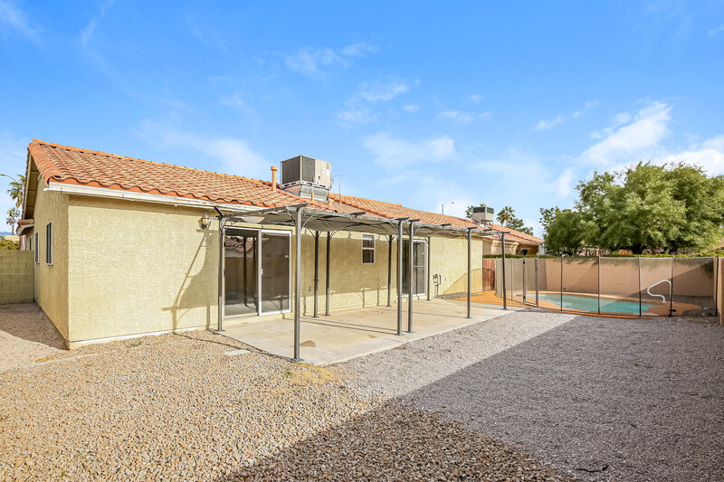 2,145/Mo, 7125 Tropical Island Cir Las Vegas, NV 89129 Rear View