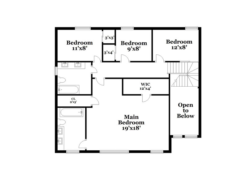 3,370/Mo, 7805 Esteem St Las Vegas, NV 89131 Floor Plan View 2