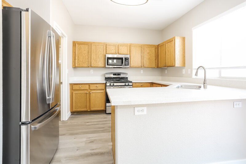 3,370/Mo, 7805 Esteem St Las Vegas, NV 89131 Kitchen View
