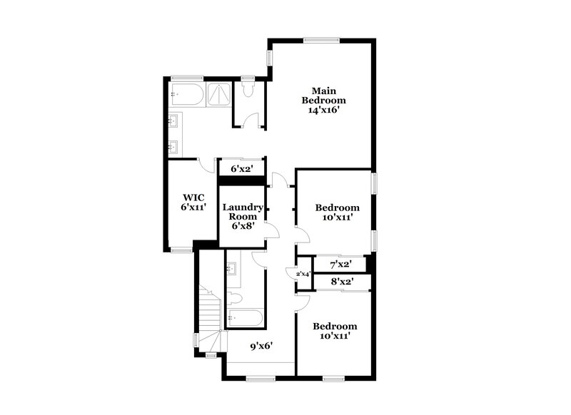 2,345/Mo, 8112 Satin Carnation Ln Las Vegas, NV 89166 Floor Plan View 2