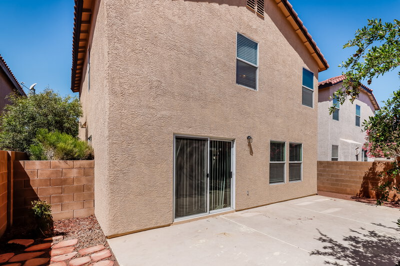 2,200/Mo, 11124 Verismo St Las Vegas, NV 89141 Rear View