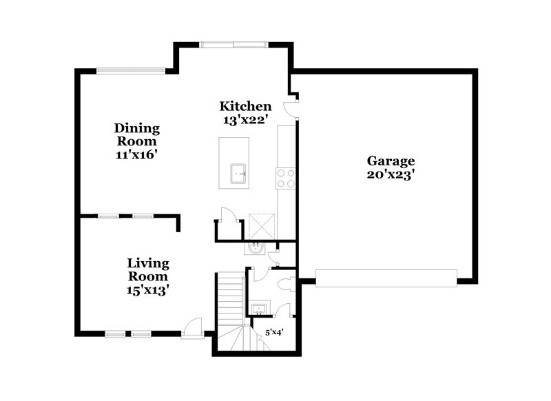 2,090/Mo, 5325 Chino Heights St North Las Vegas, NV 89081 Floor Plan View