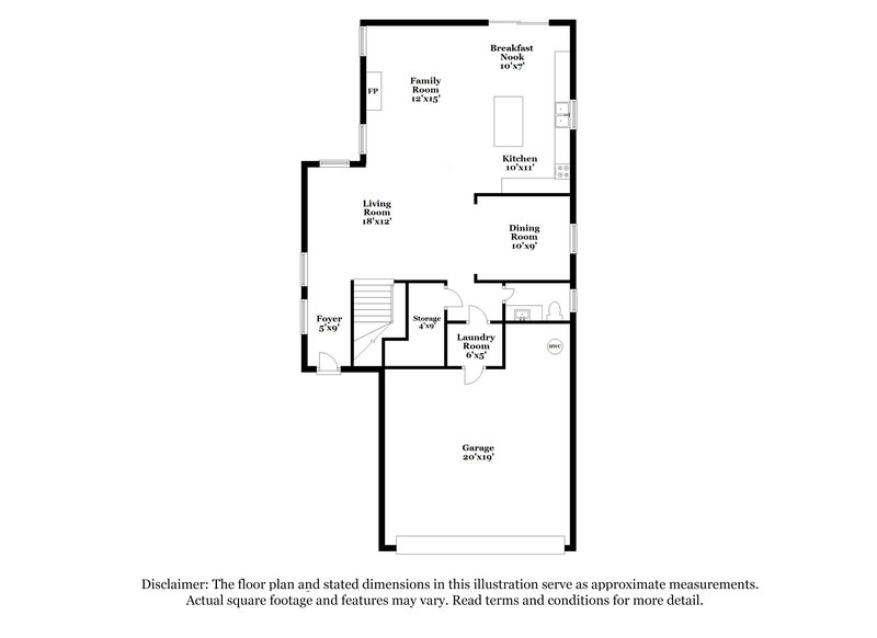1,940/Mo, 7855 Blue Brook Dr Las Vegas, NV 89147 Floor Plan View