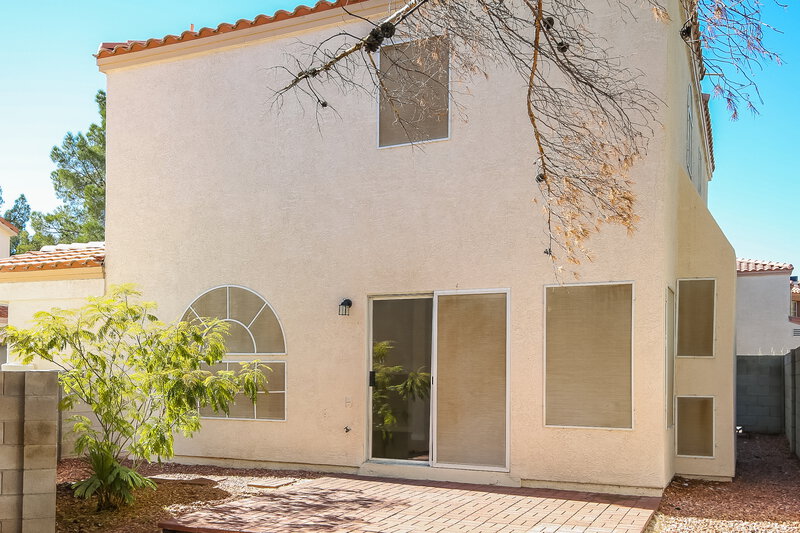 1,815/Mo, 3440 Yorkminster St Las Vegas, NV 89129 Rear View