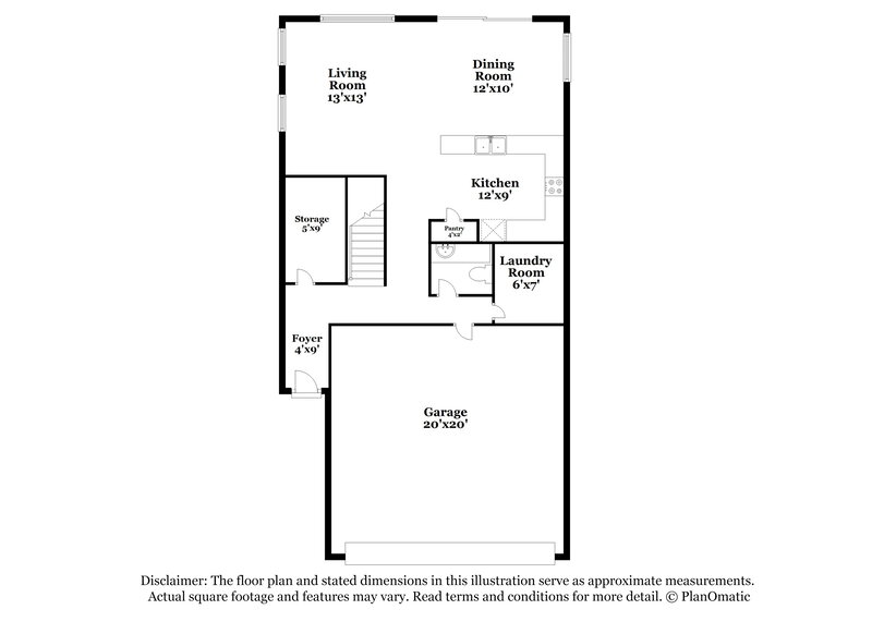 2,130/Mo, 342 Fringe Ruff Dr Las Vegas, NV 89148 Floor Plan View