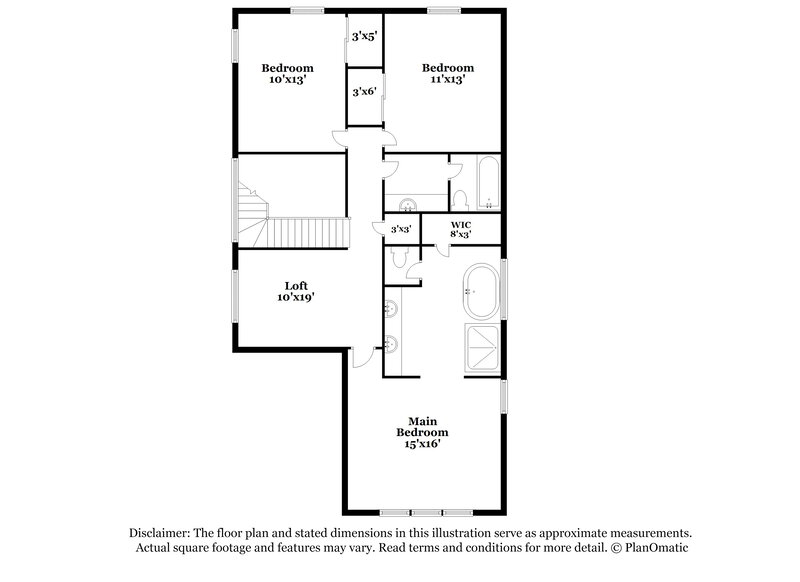 2,130/Mo, 342 Fringe Ruff Dr Las Vegas, NV 89148 Floor Plan View 2