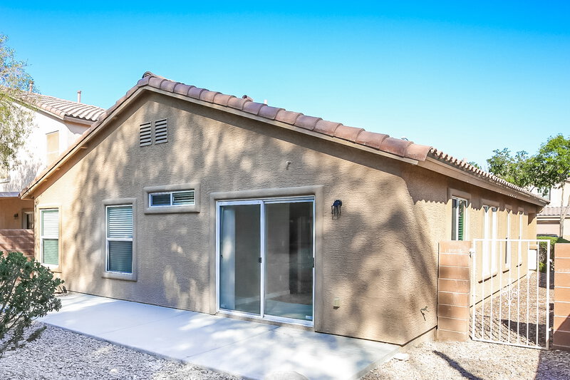 1,980/Mo, 6523 Copper Smith Ct North Las Vegas, NV 89084 Rear View