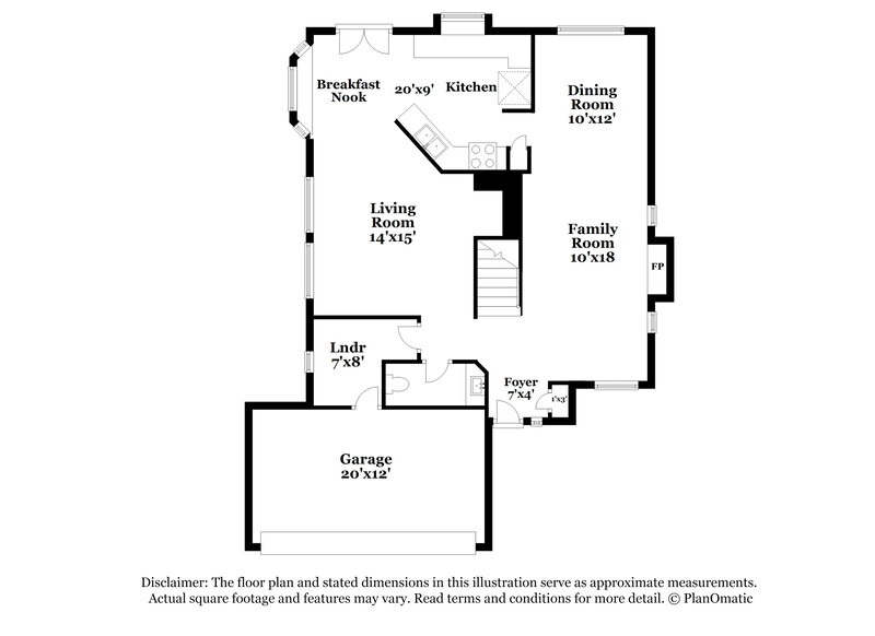 2,355/Mo, 1832 Fan Fare Dr North Las Vegas, NV 89032 Floor Plan View