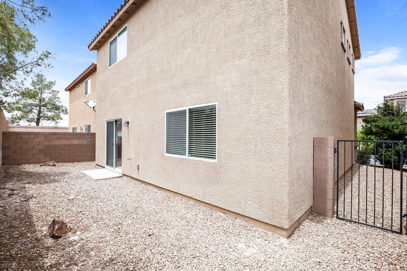 2,375/Mo, 6213 Rimfire Rock Ct Las Vegas, NV 89130 Rear View