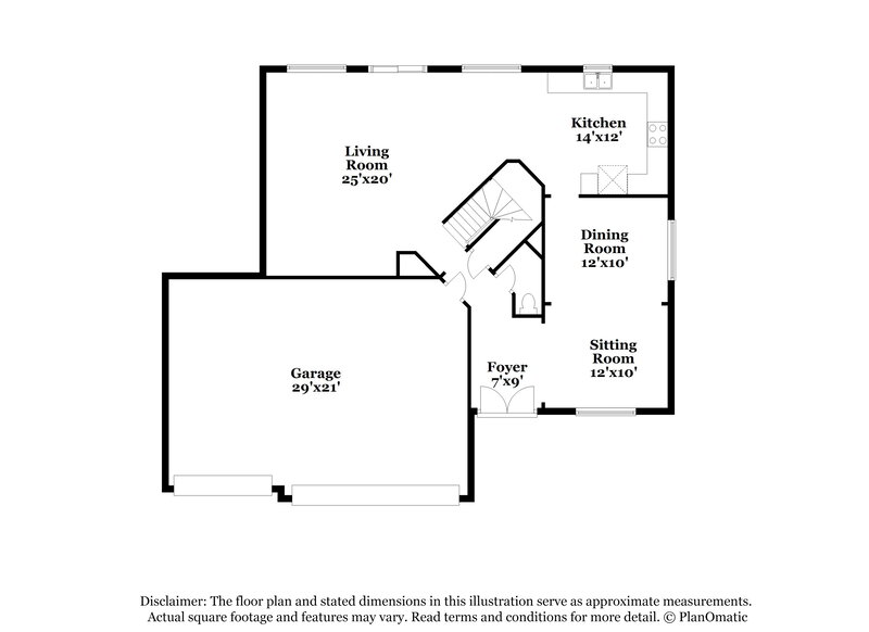 2,720/Mo, 4237 Telstar Ct North Las Vegas, NV 89032 Floor Plan View