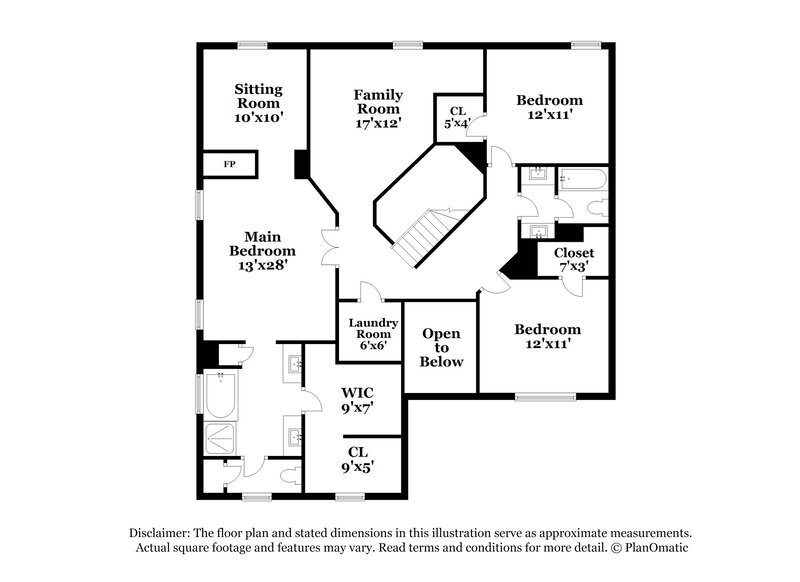 2,720/Mo, 4237 Telstar Ct North Las Vegas, NV 89032 Floor Plan View 2