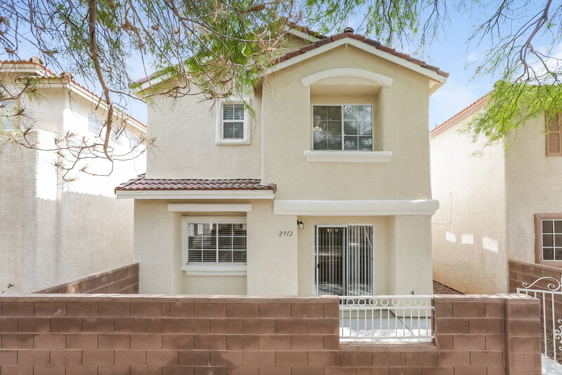 2,690/Mo, 2912 Pelican Breeze Ct North Las Vegas, NV 89031 Rear View