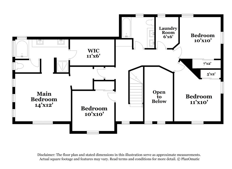 2,455/Mo, 8573 Primula Ct Las Vegas, NV 89149 Floor Plan View 2