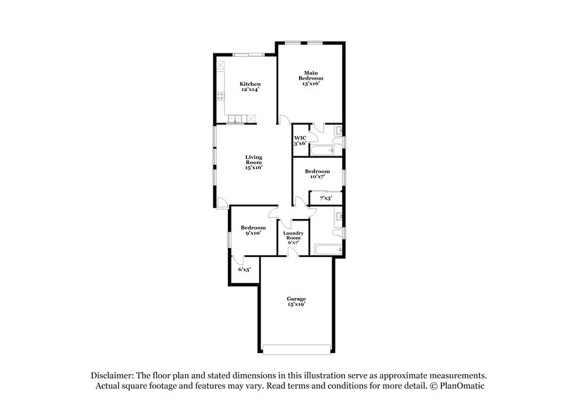 2,090/Mo, 5036 Ironhorse Ranch Ave Las Vegas, NV 89131 Floor Plan View