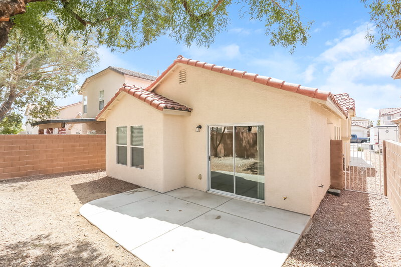 2,090/Mo, 5036 Ironhorse Ranch Ave Las Vegas, NV 89131 Rear View