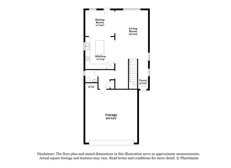 2,425/Mo, 7458 Earnshaw Ave Las Vegas, NV 89179 Floor Plan View