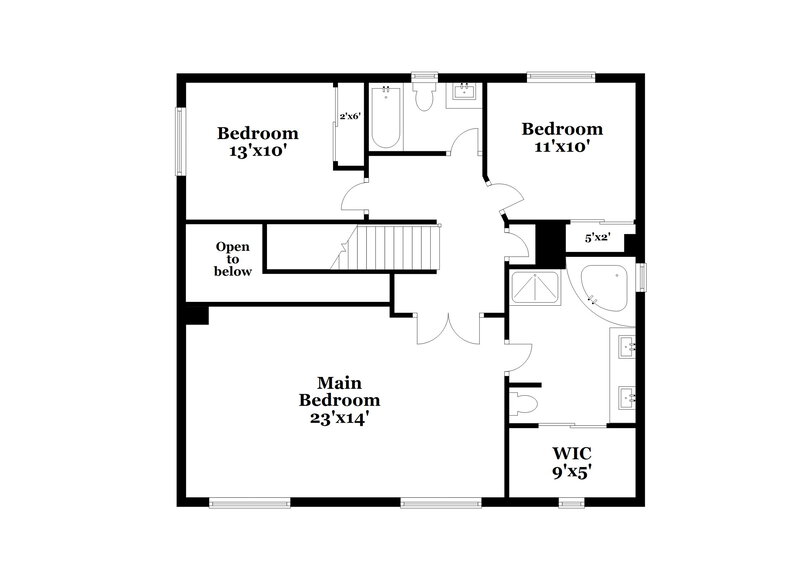 2,200/Mo, 3372 Epson St Las Vegas, NV 89129 Floor Plan View 2
