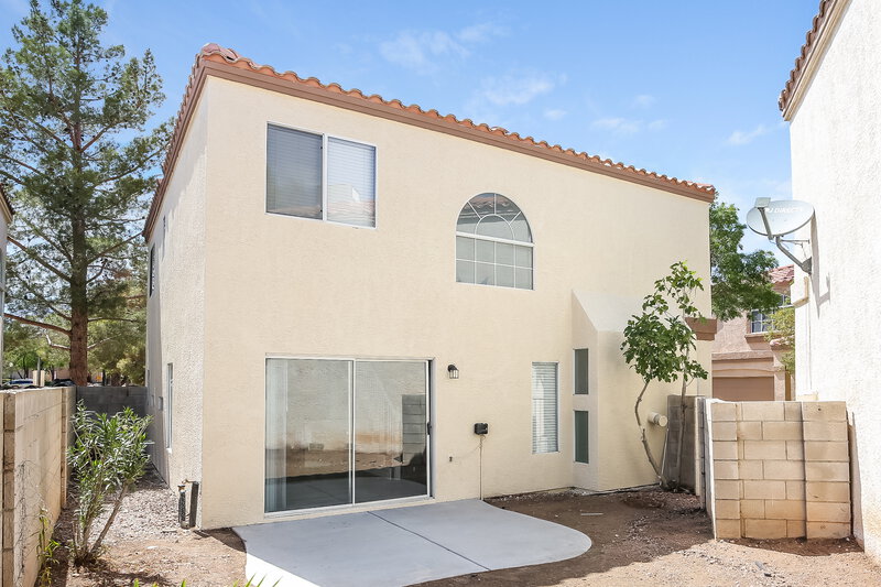 2,200/Mo, 3372 Epson St Las Vegas, NV 89129 Rear View